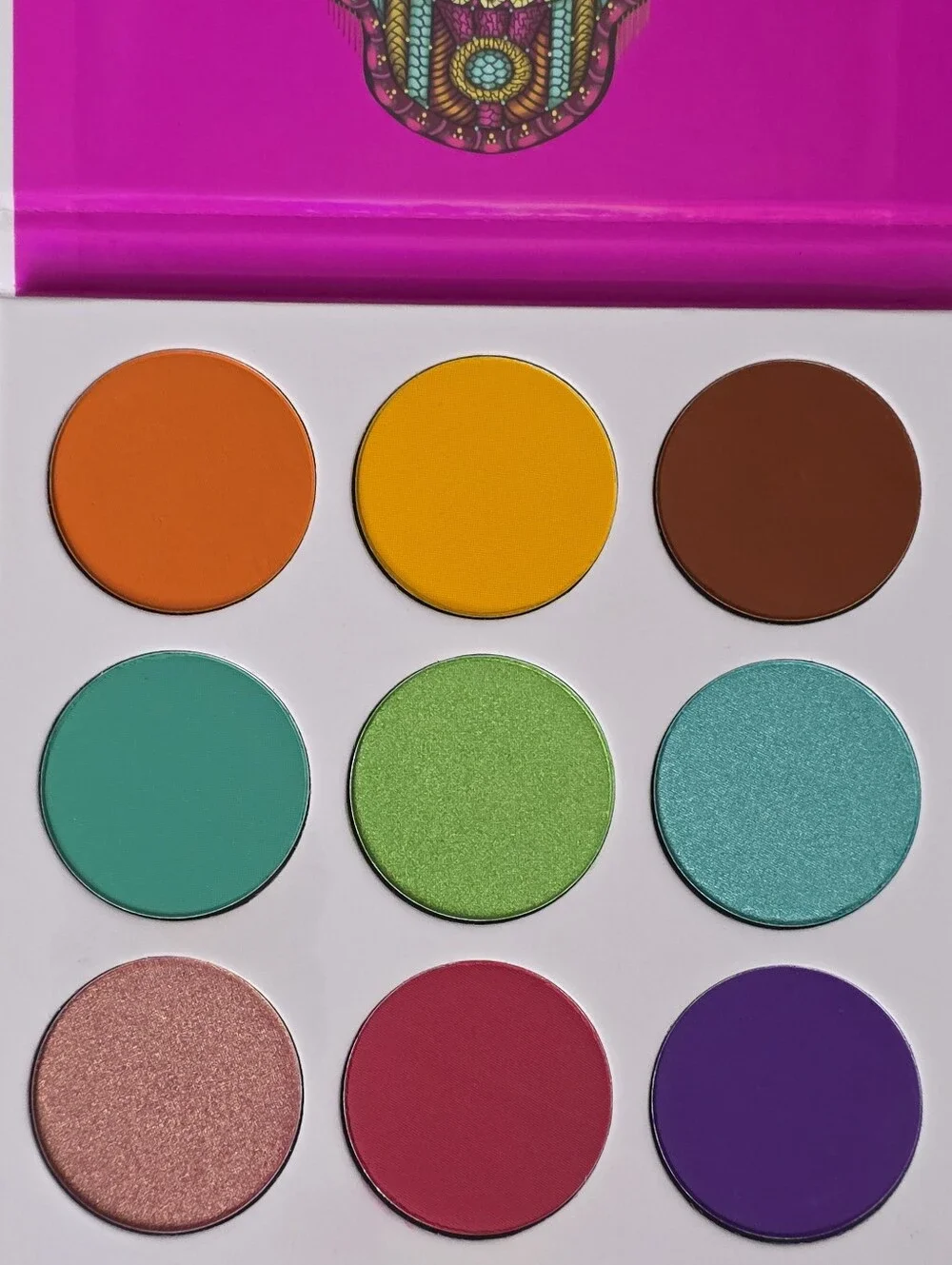 JUVIA'S PLACE ZULU PRESSED POWDER EYESHADOW PALETTE ORIGINAL/FIRST RELEASE NWOB